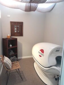 Enjoy relaxation, pain treatment, detoxification and skin purification in the infrared pod sauna at Plaza Wellbeing Centre Alice Springs.